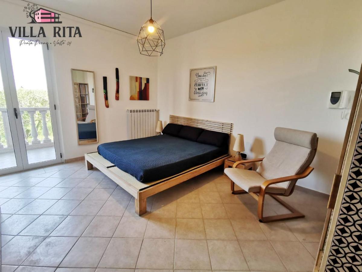 Villa Rita - Casa Vista Mare - Vasto Punta Penna Экстерьер фото