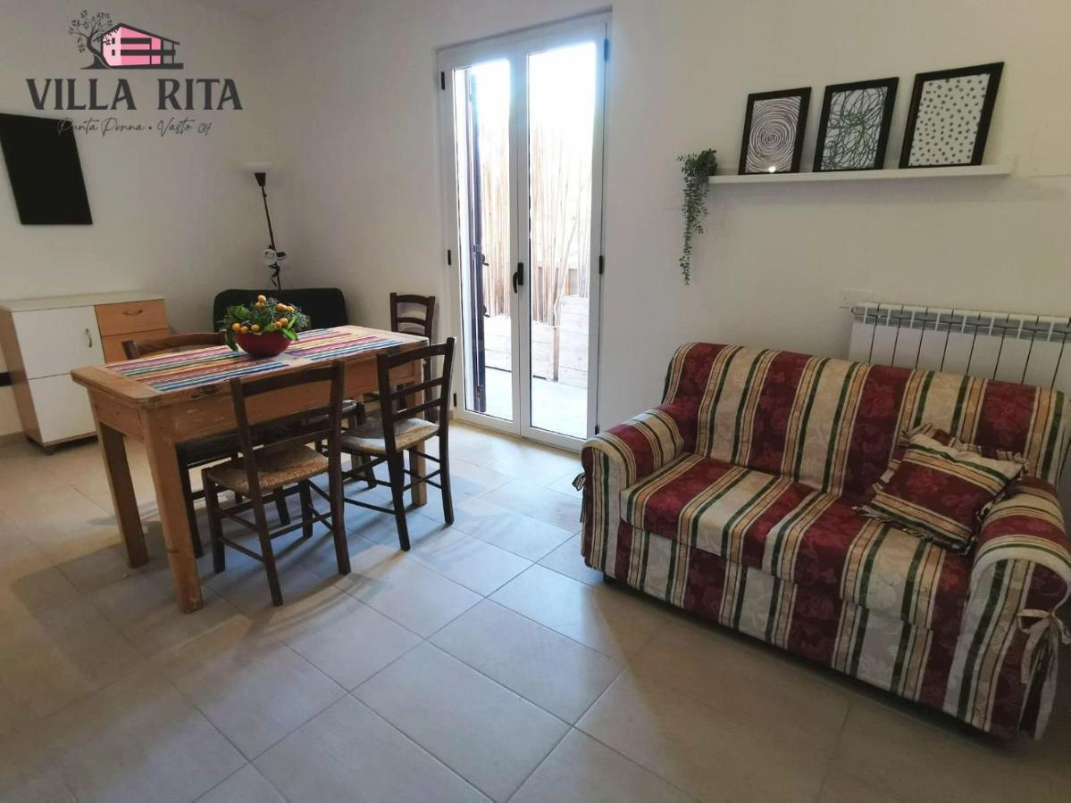Villa Rita - Casa Vista Mare - Vasto Punta Penna Экстерьер фото