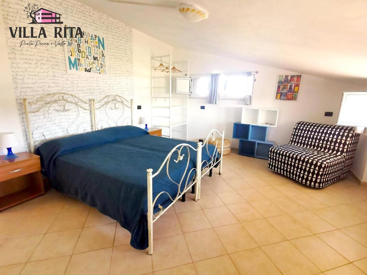 Villa Rita - Casa Vista Mare - Vasto Punta Penna Экстерьер фото