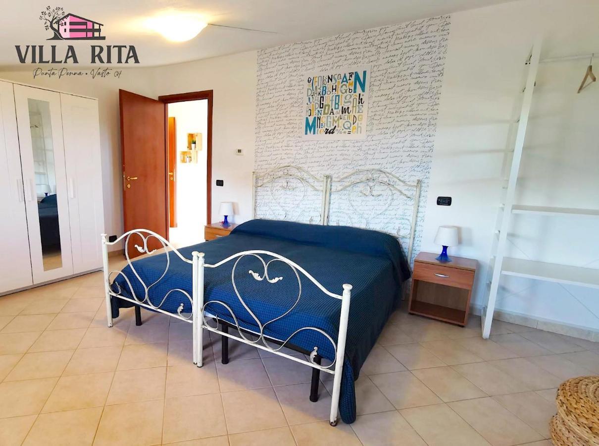 Villa Rita - Casa Vista Mare - Vasto Punta Penna Экстерьер фото