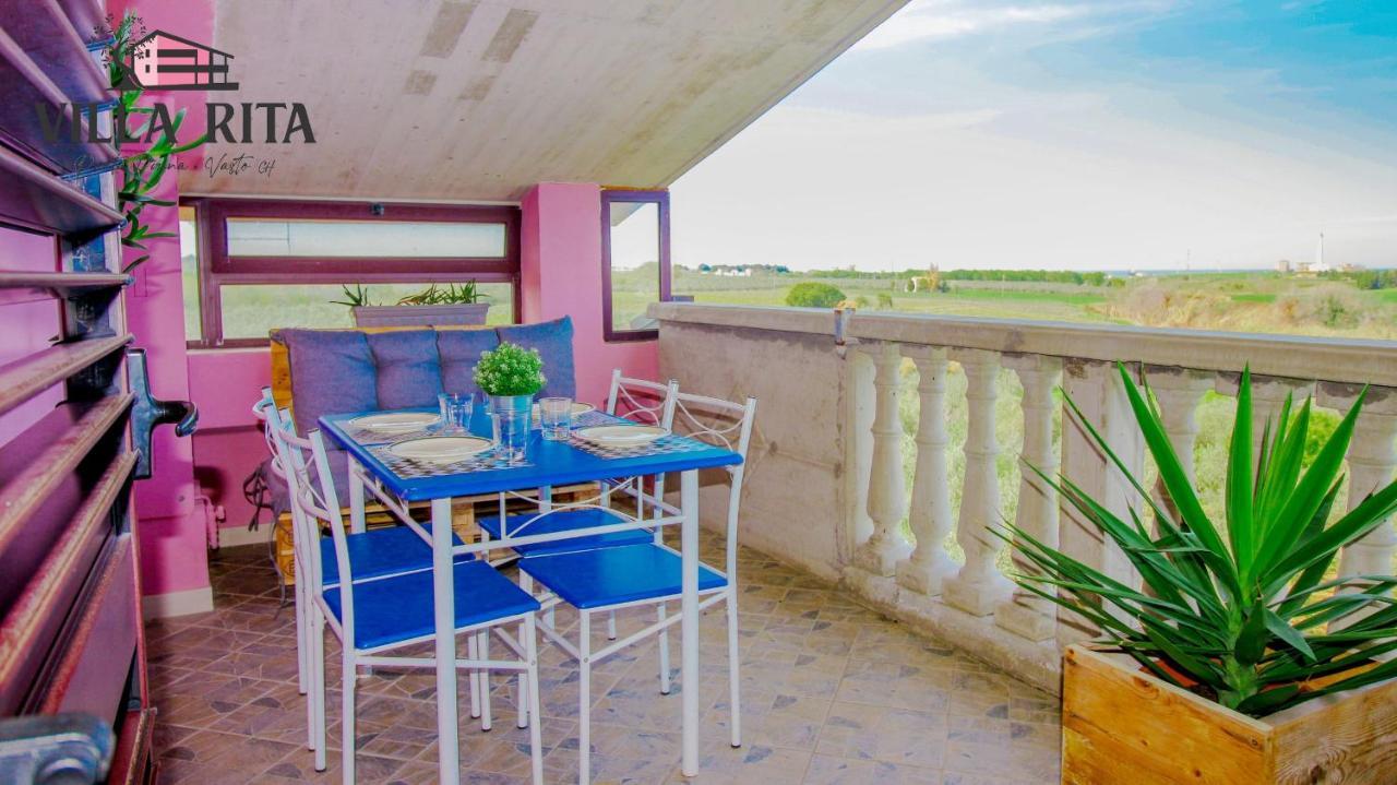 Villa Rita - Casa Vista Mare - Vasto Punta Penna Экстерьер фото